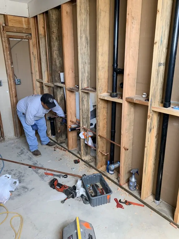 Commercial rough-in plumbing for Water Heater Replacement in Davisburg